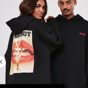 Playboy Oversized Hoodie Dress